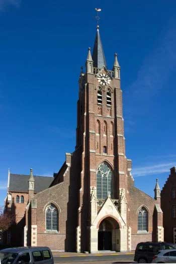 Sint-Antonius-Abtkerk Heist-aan-Zee⛪ Sint-Jozefsstraat 1, 8301 Knokke-Heist